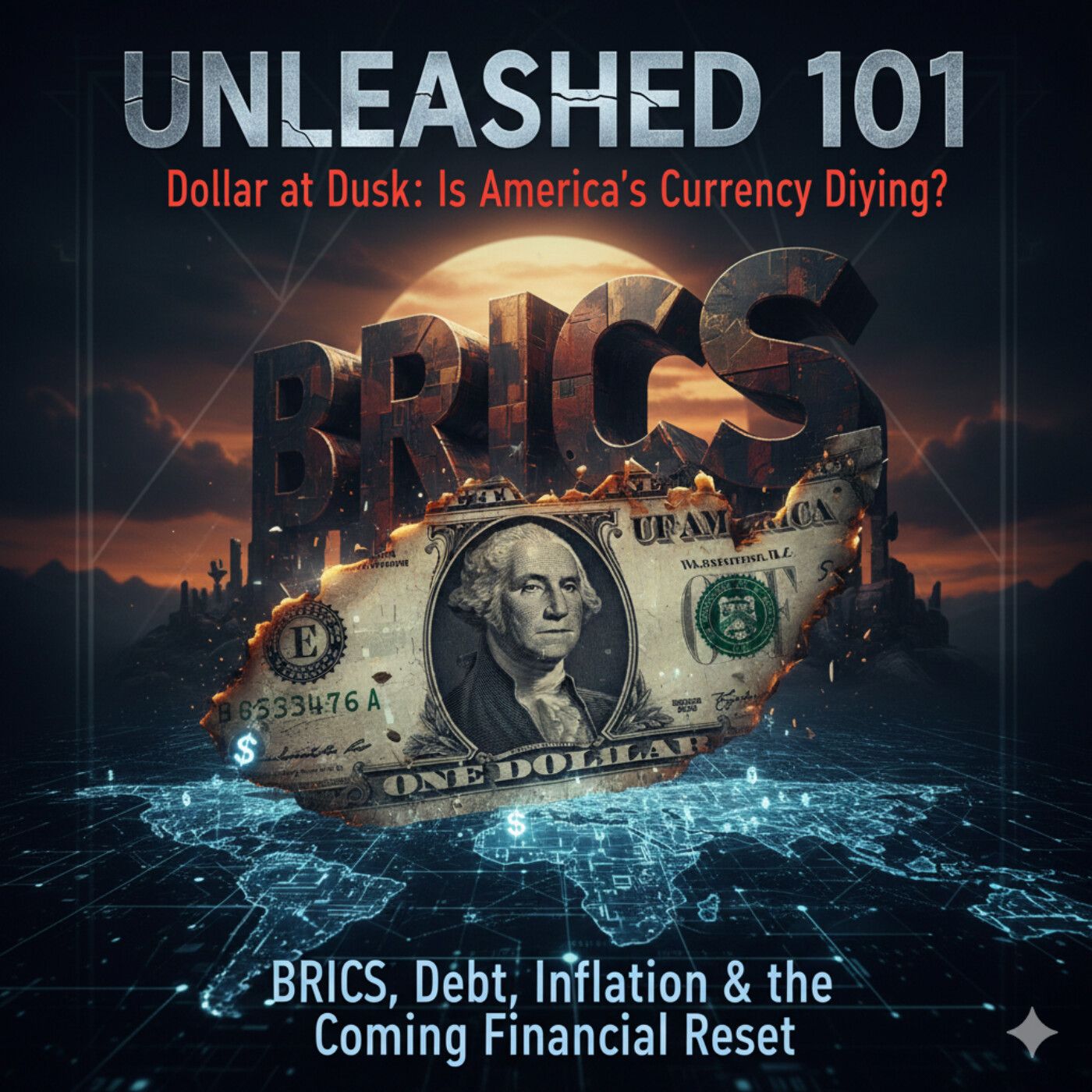 Dollar at Dusk: Is America’s Currency Dying? BRICS, Debt, Inflation & the Coming Financial Reset | Unleashed 101