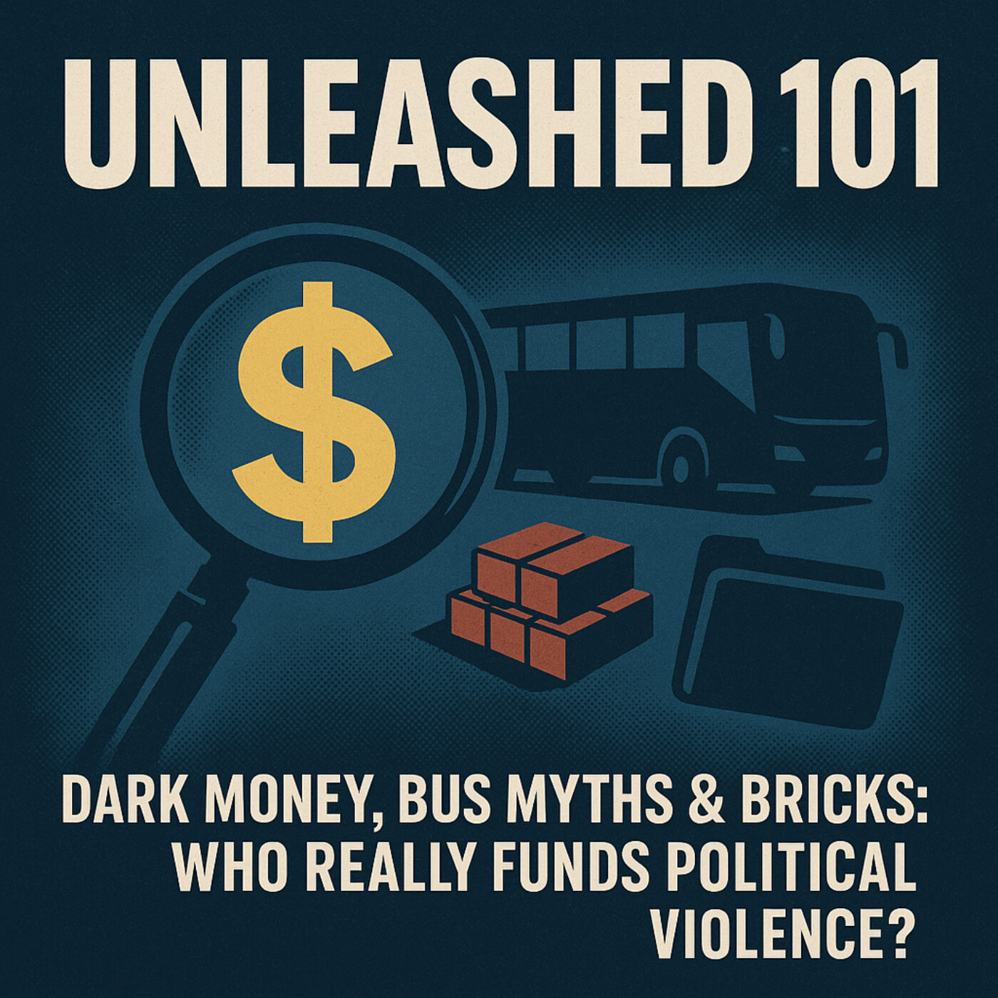 Dark Money, Bus Myths & Bricks: Who Really Funds Political Violence?