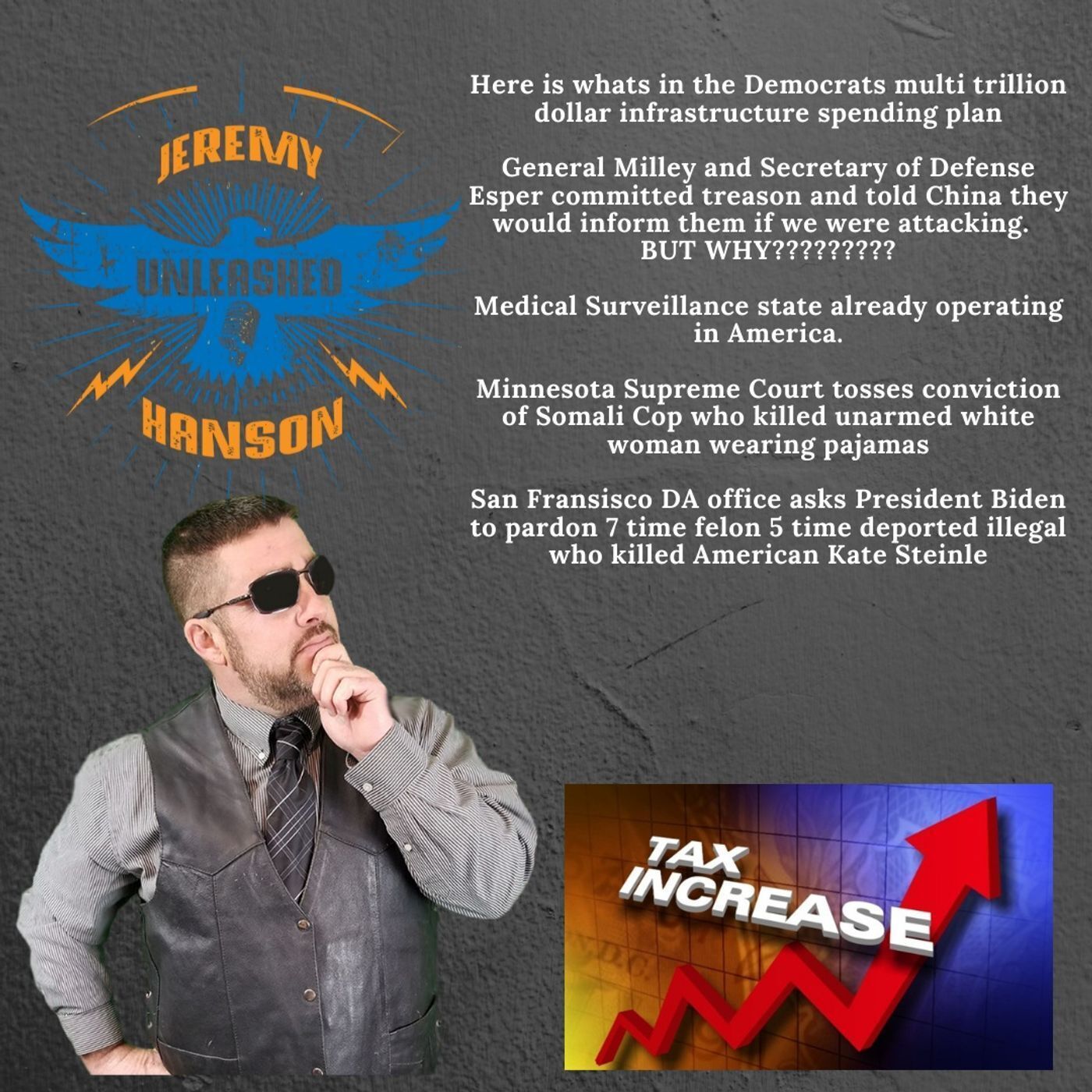 Unleashed Jeremy Hanson 9/16/21 SHOCKING - Did Trump Know China was going to release the pandemic? Is that why Milley warned China?