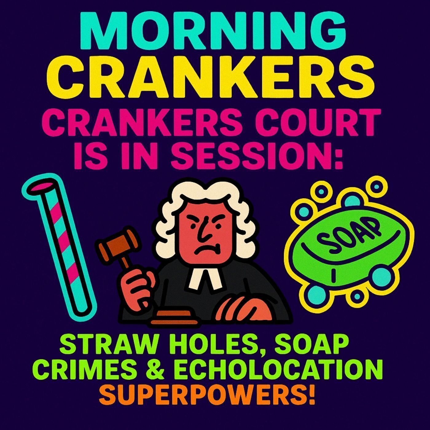 Crankers Court Is in Session: Straw Holes, Soap Crimes & Echolocation Superpowers!
