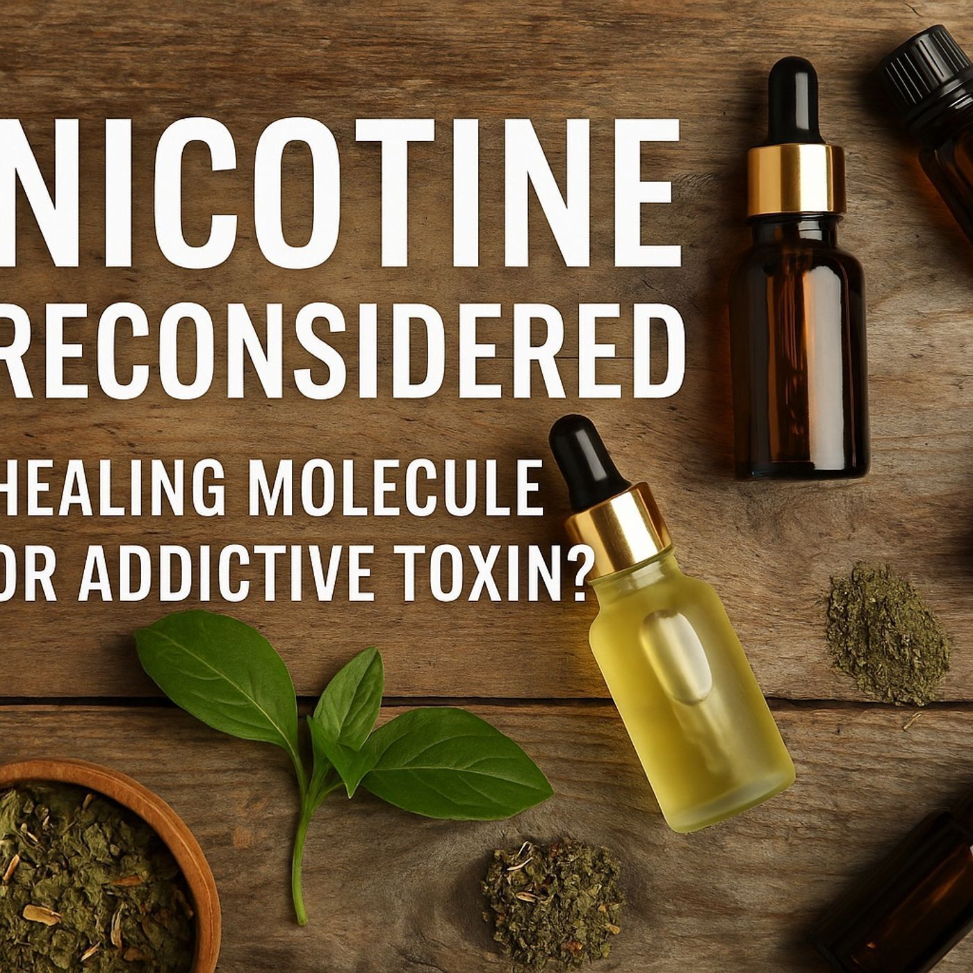 Nicotine Reconsidered: Healing Molecule or Addictive Toxin?