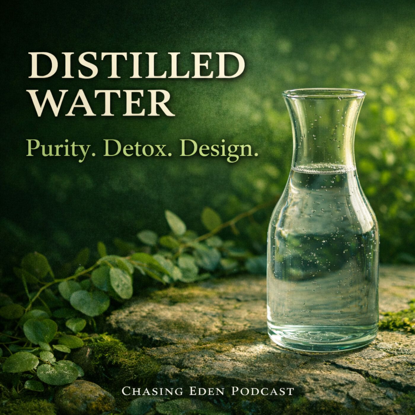 DISTILLED WATER - Purity. Detox. Design.