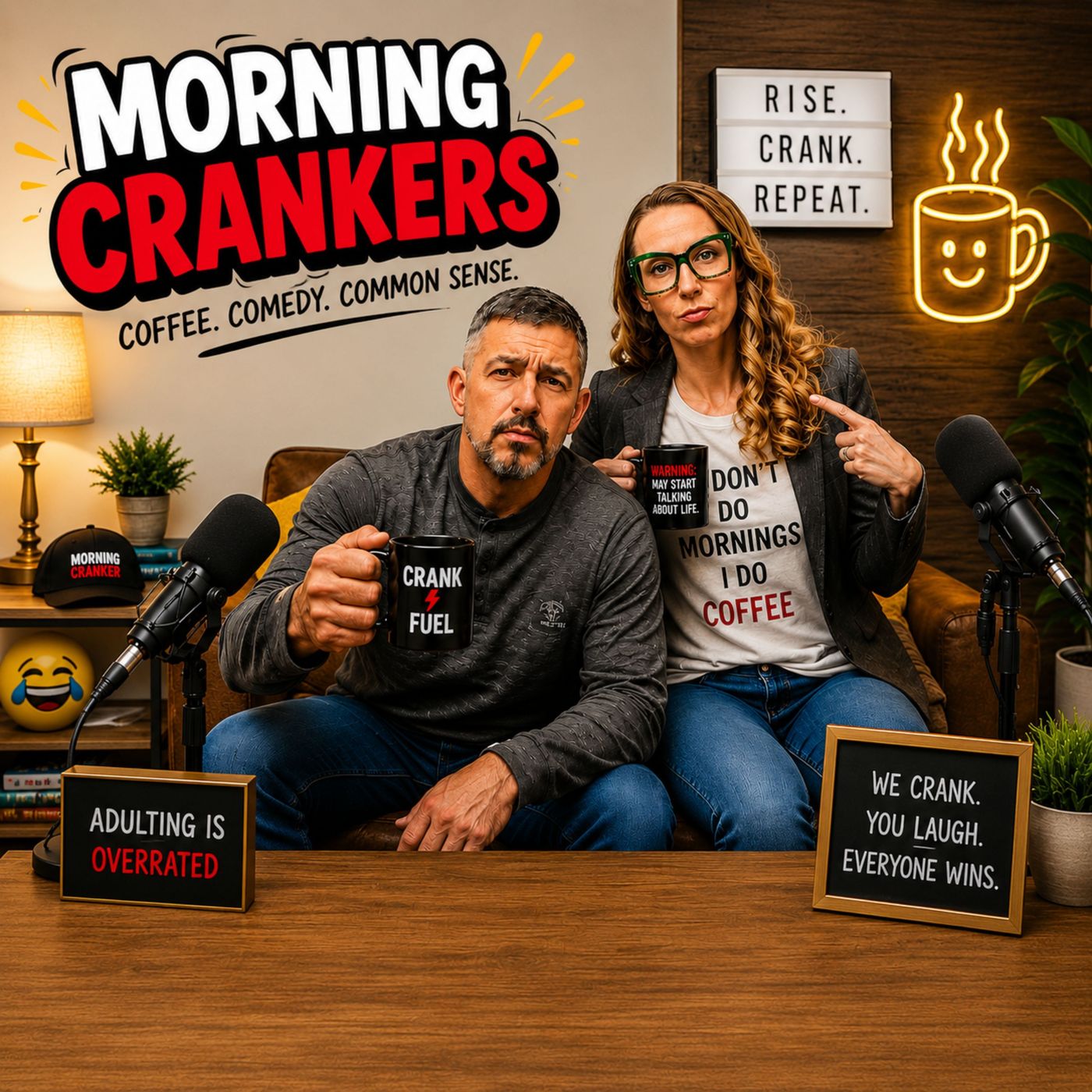 Morning Crankers: Comedy – News & Outrageous Real-Life Stories