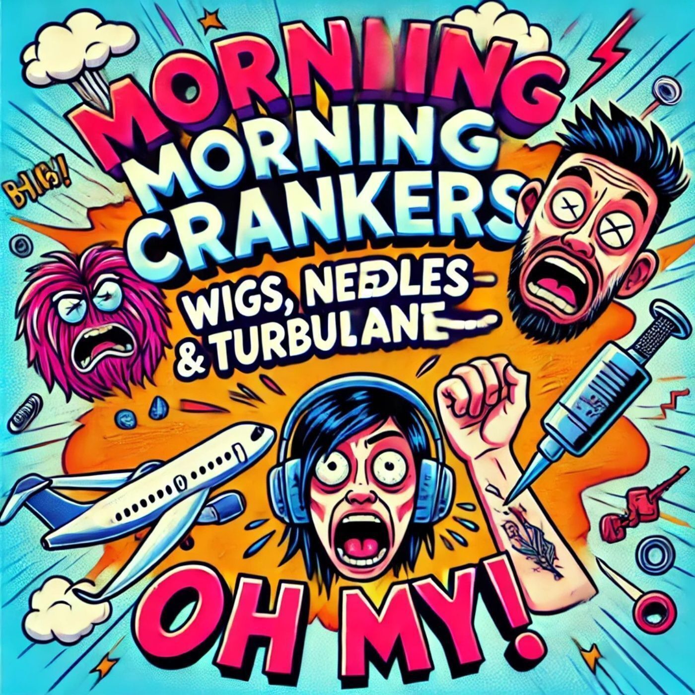 Morning Crankers: Wigs, Needles & Turbulence—Oh My!
