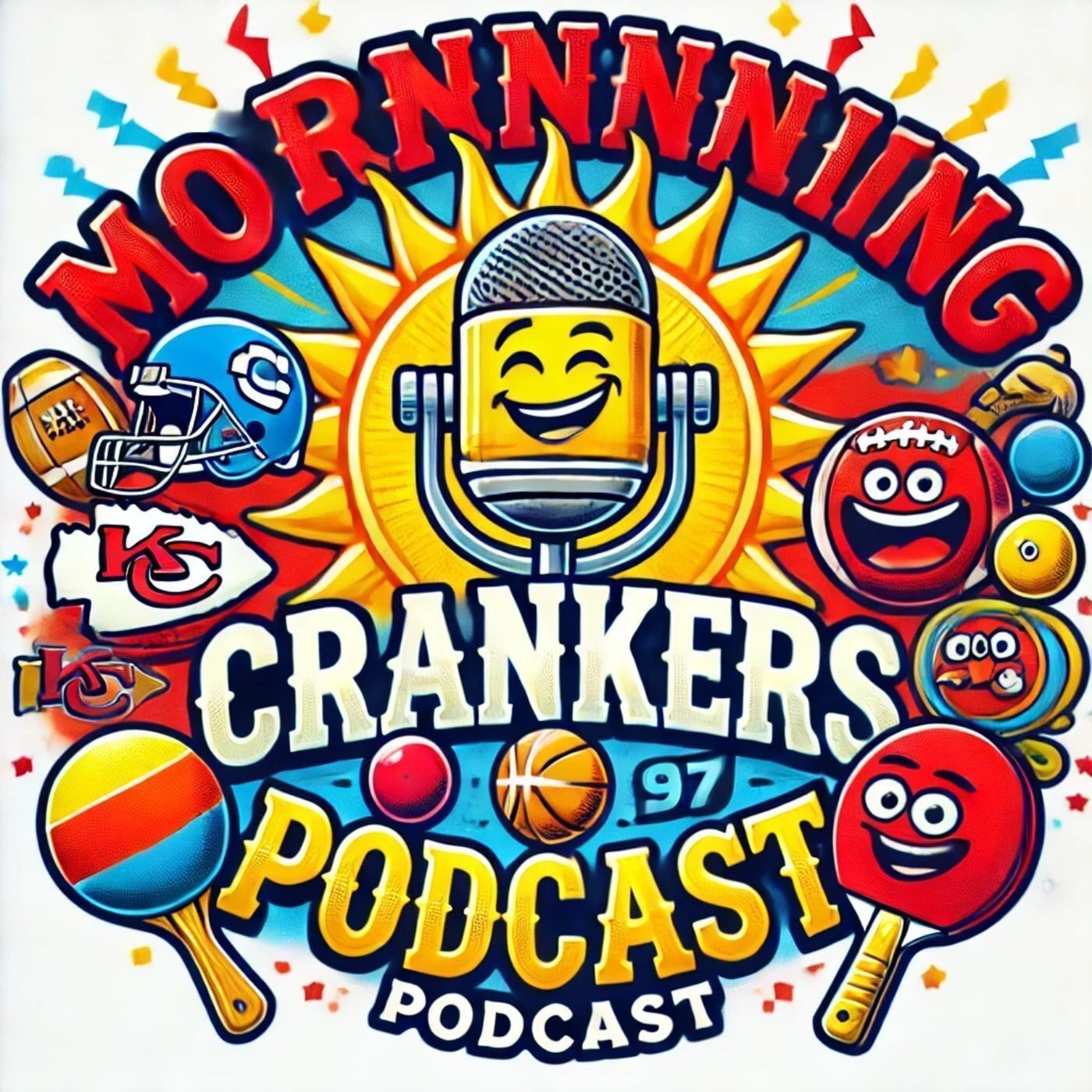 "Morning Crankers: Chiefs' Big Win, Bizarre Ping Pong Story, and Looney Tunes Countdown"