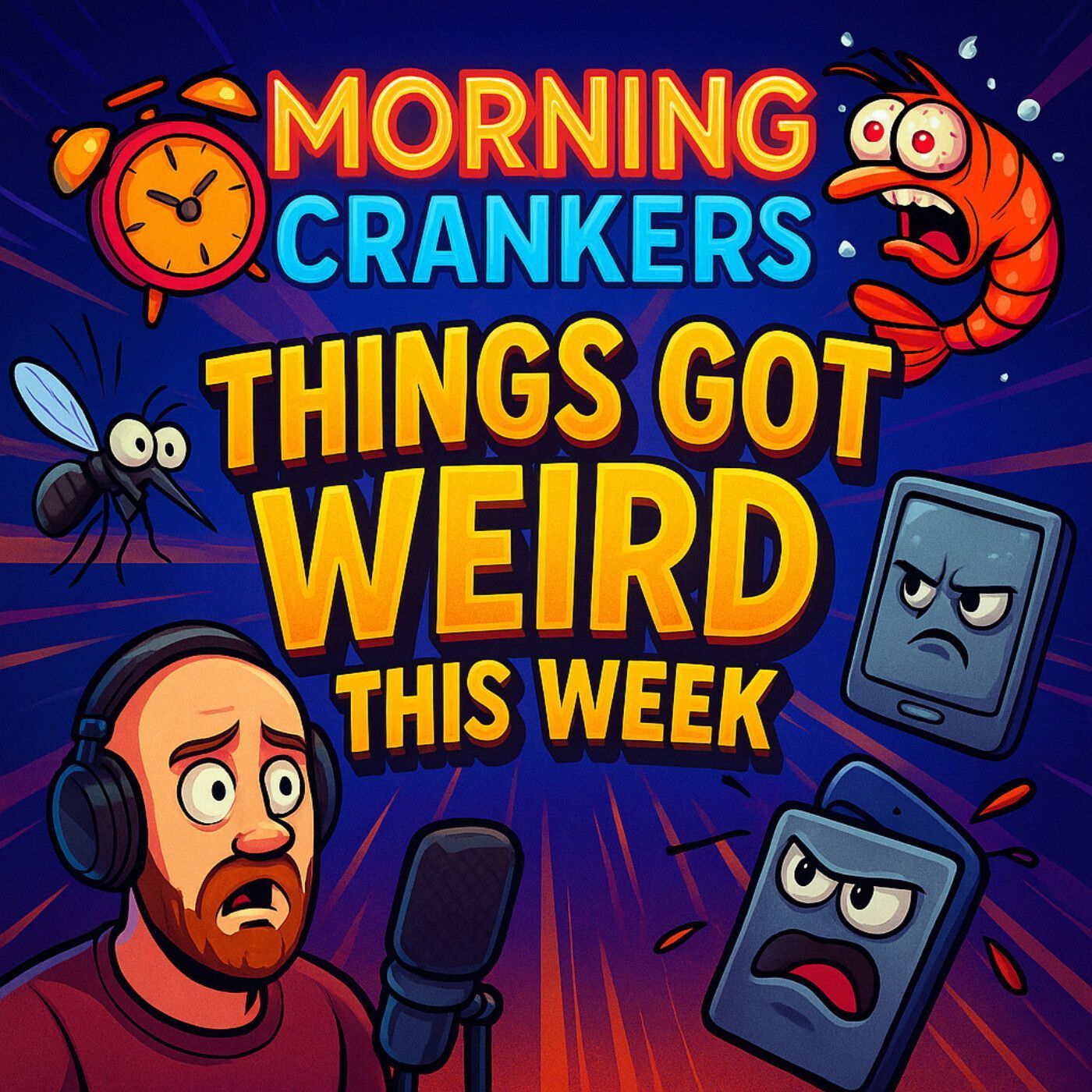 157: Things Got Weird This Week: Mosquitoes in Iceland, Cocaine Shrimp & AI That Likes Insults