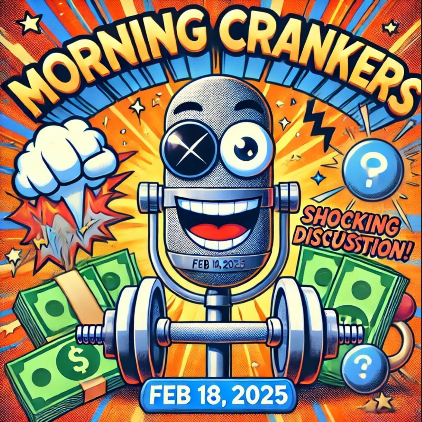 🎙️ Morning Crankers | Red Hulk vs Green Hulk, Cost of Living in St. Louis & Gym Stereotypes | 2/18/2025