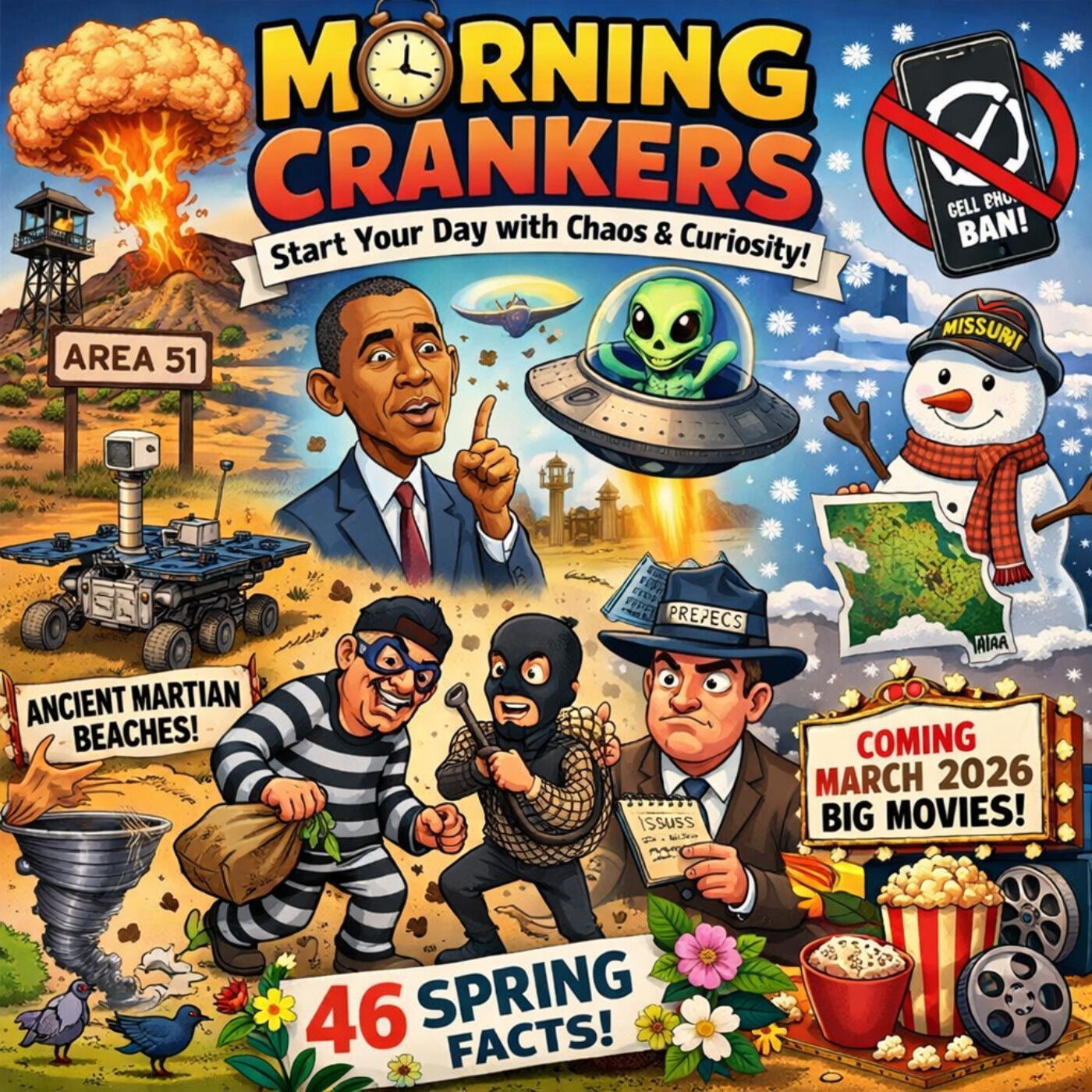 166: Top-Secret Tremors & Bottom-Tier Criminals