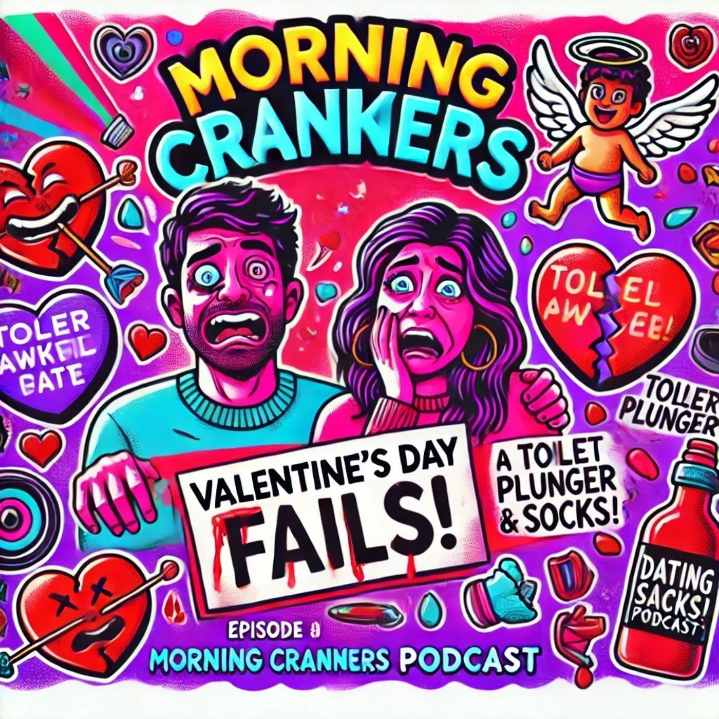 8 Things You Should NEVER Say on a Valentine’s Date & Worst Gifts Ever | Morning Crankers Podcast