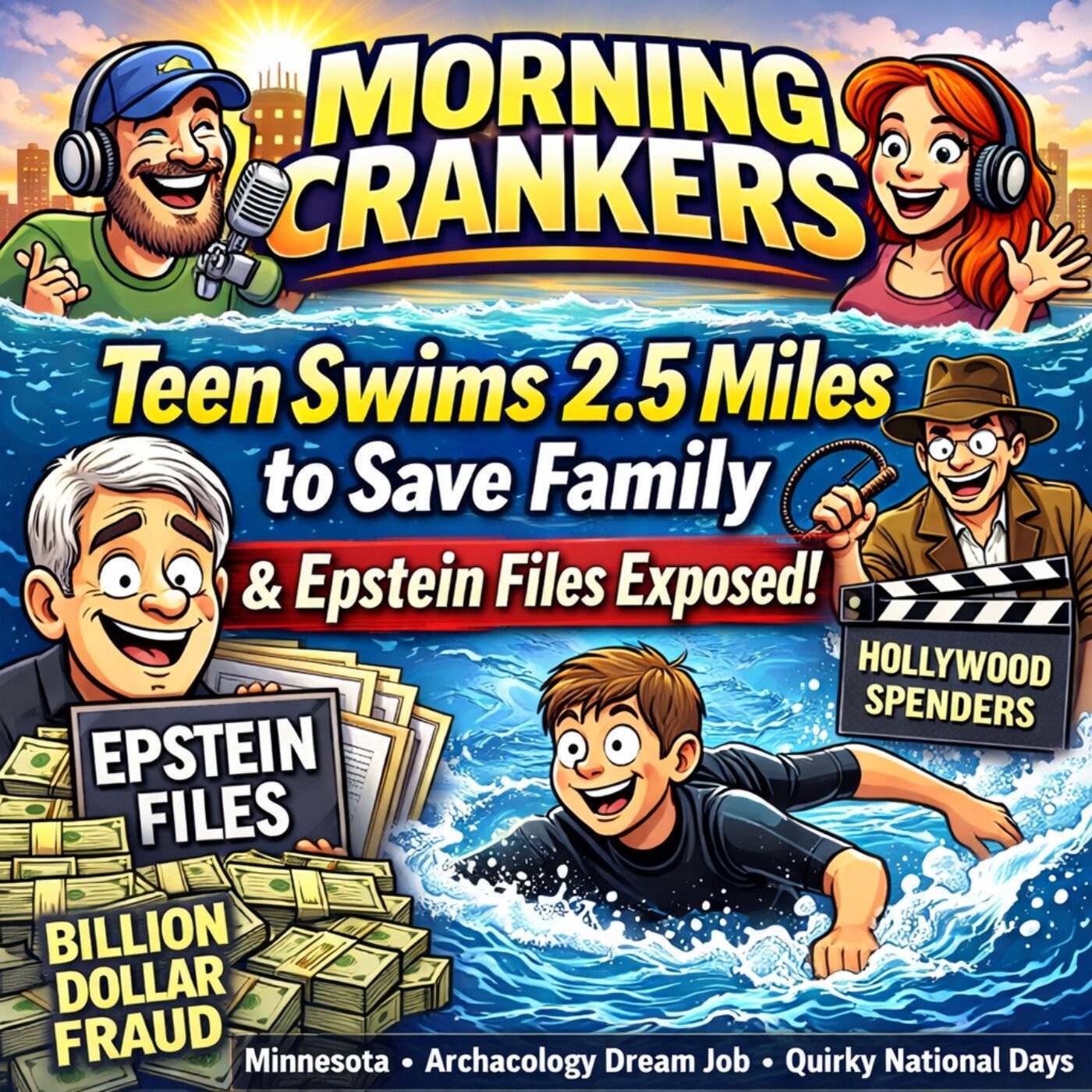 162: What Happened with the Epstein Files This Week? Plus a 13-Year-Old Hero's Ocean Rescue