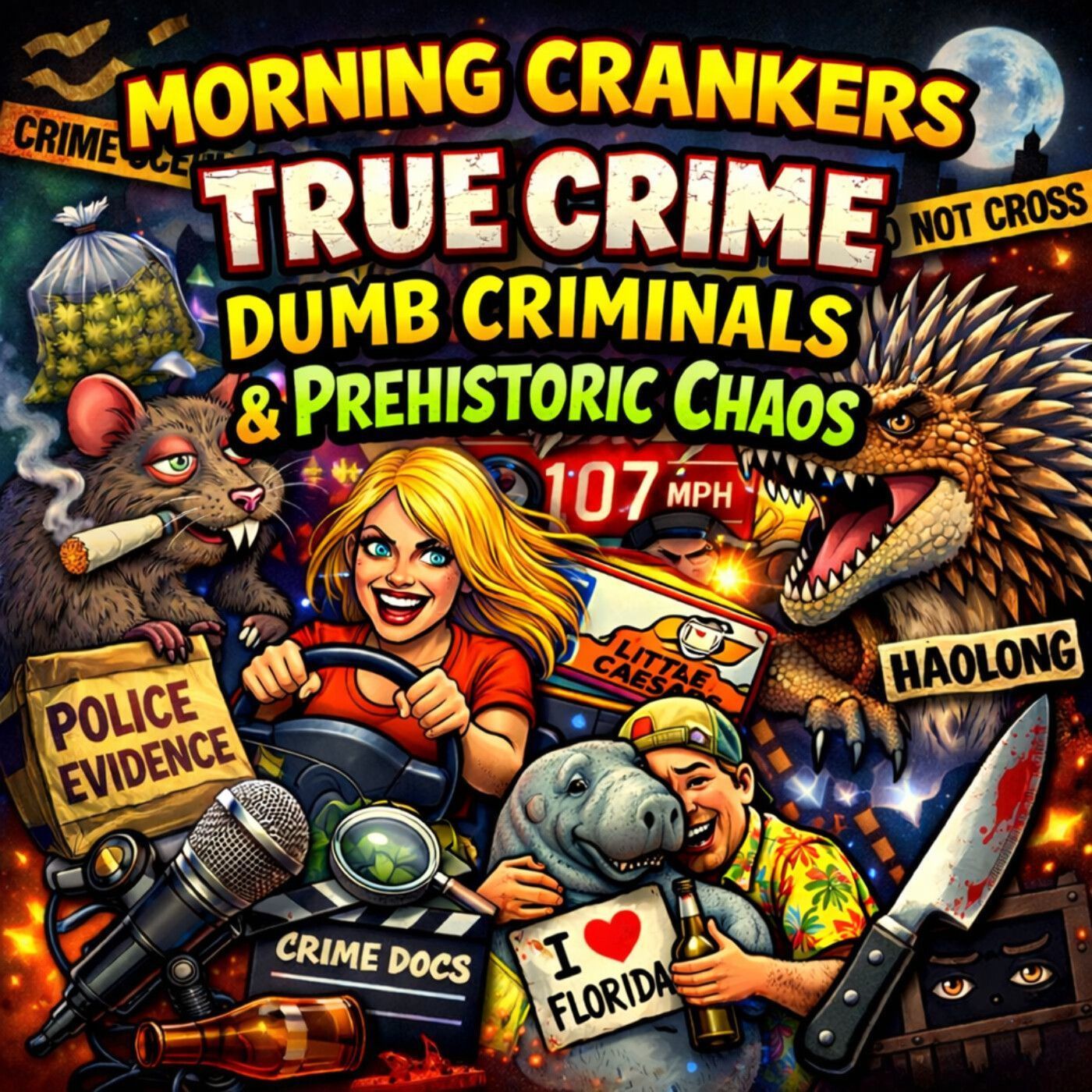 165: True Crime, Dumb Criminals & Prehistoric Chaos