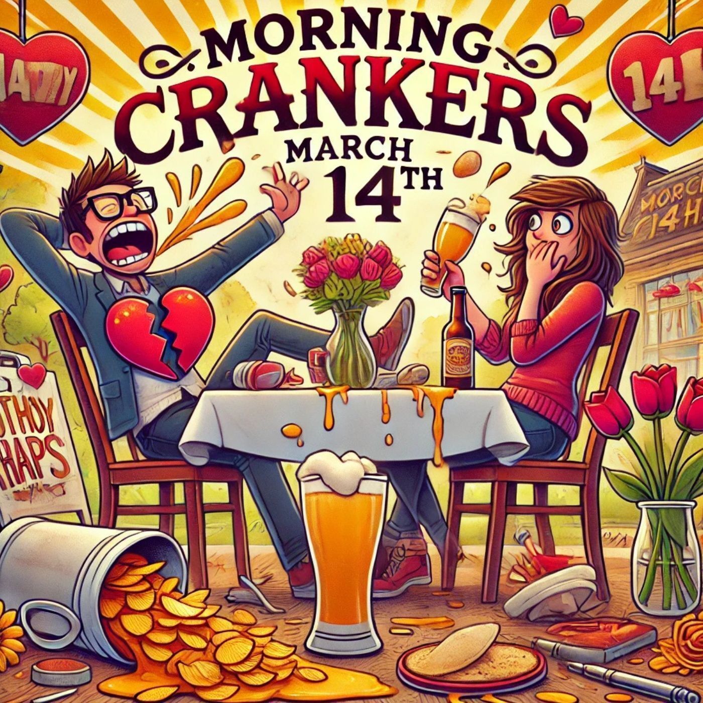 🔥 Worst Dates Ever! 🤦‍♂️ | Crazy Spring Dating Stories & Fun Facts | Morning Crankers Comedy Podcast