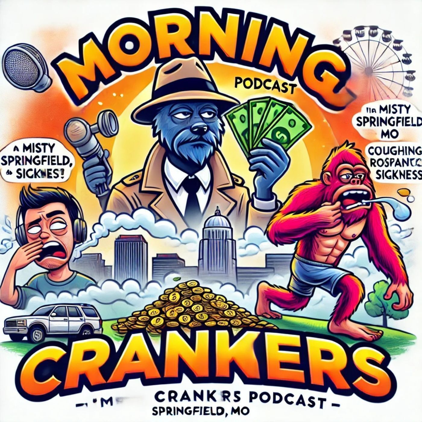 Morning Crankers Podcast – Billion-Dollar DOGE, Springfield Sickness & Bigfoot Erotica