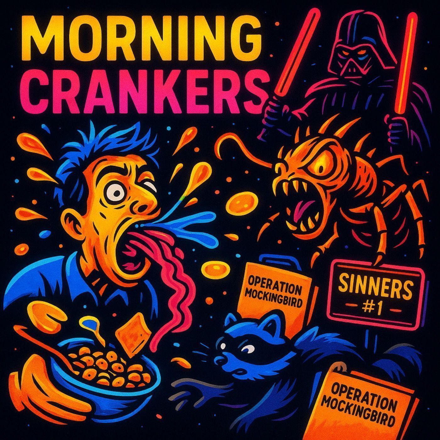 "Breakfast Sneezes & Sith Comebacks: Cranked Up and Outta Control!"
