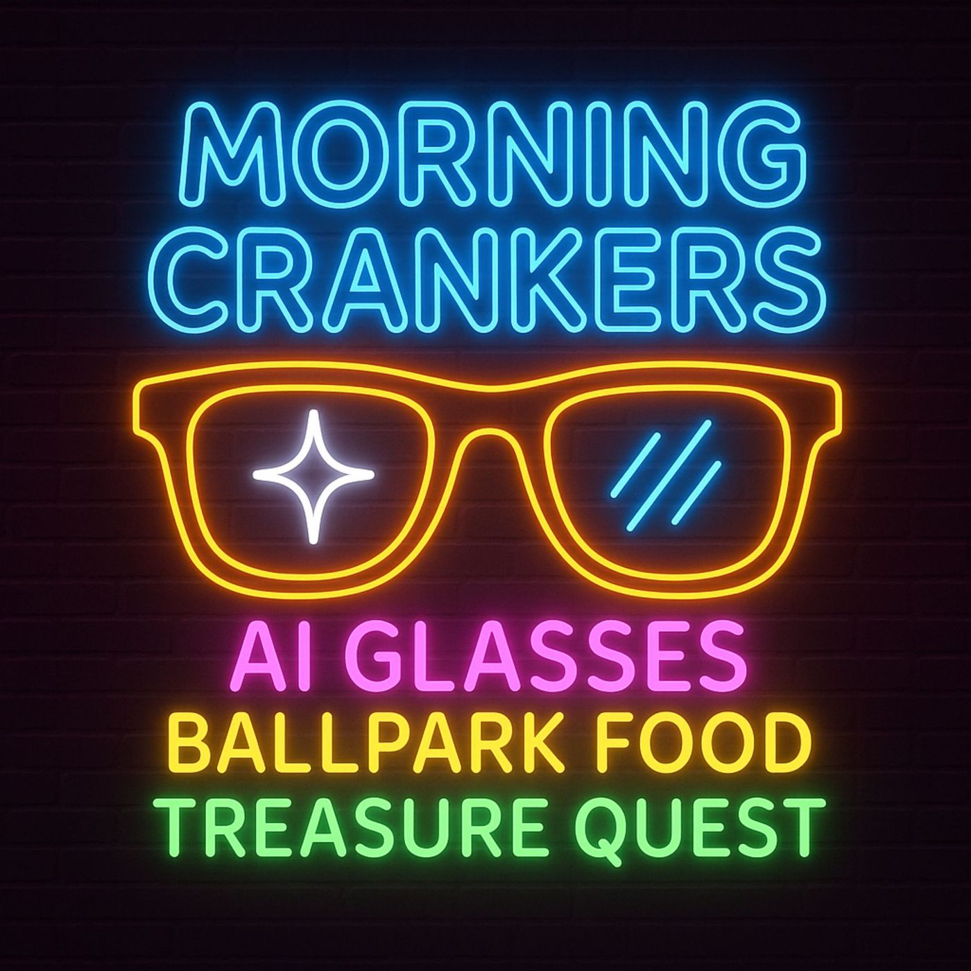 155: AI Glasses, Ballpark Bites & Buried Treasure: The Morning Crankers Get Weird (and Hungry)
