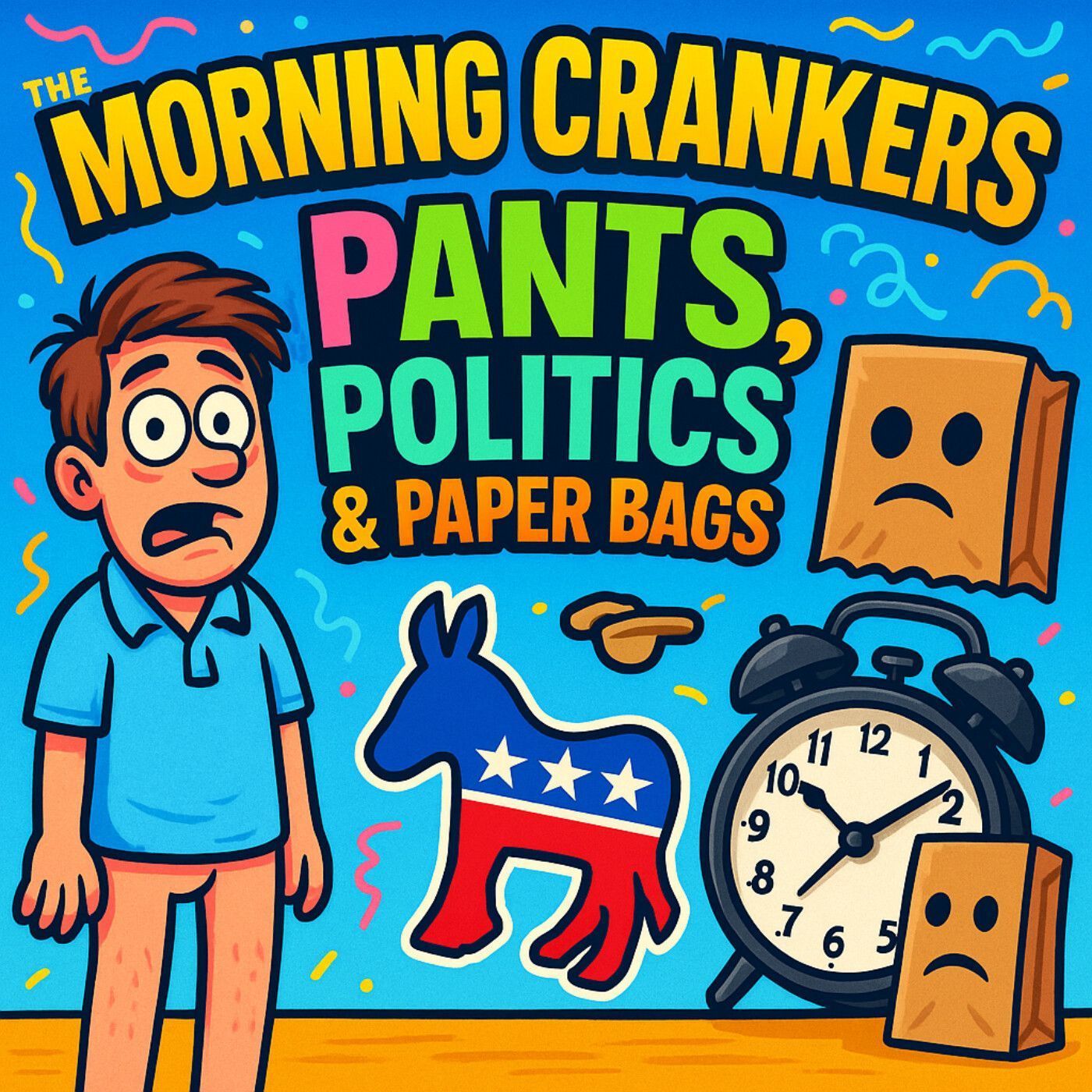 153: Morning Crankers Forgotten Pants, Politics & Paper Bags – Hilarious News You Can’t Make Up
