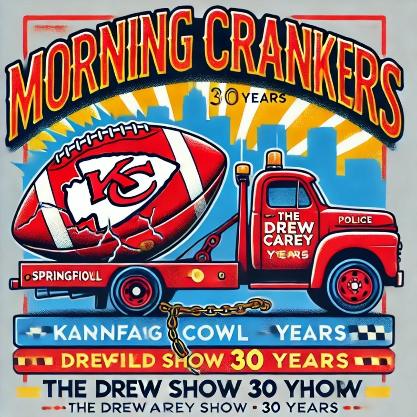 Super Bowl Blues, Springfield Tows, & Drew Carey’s Big 30!