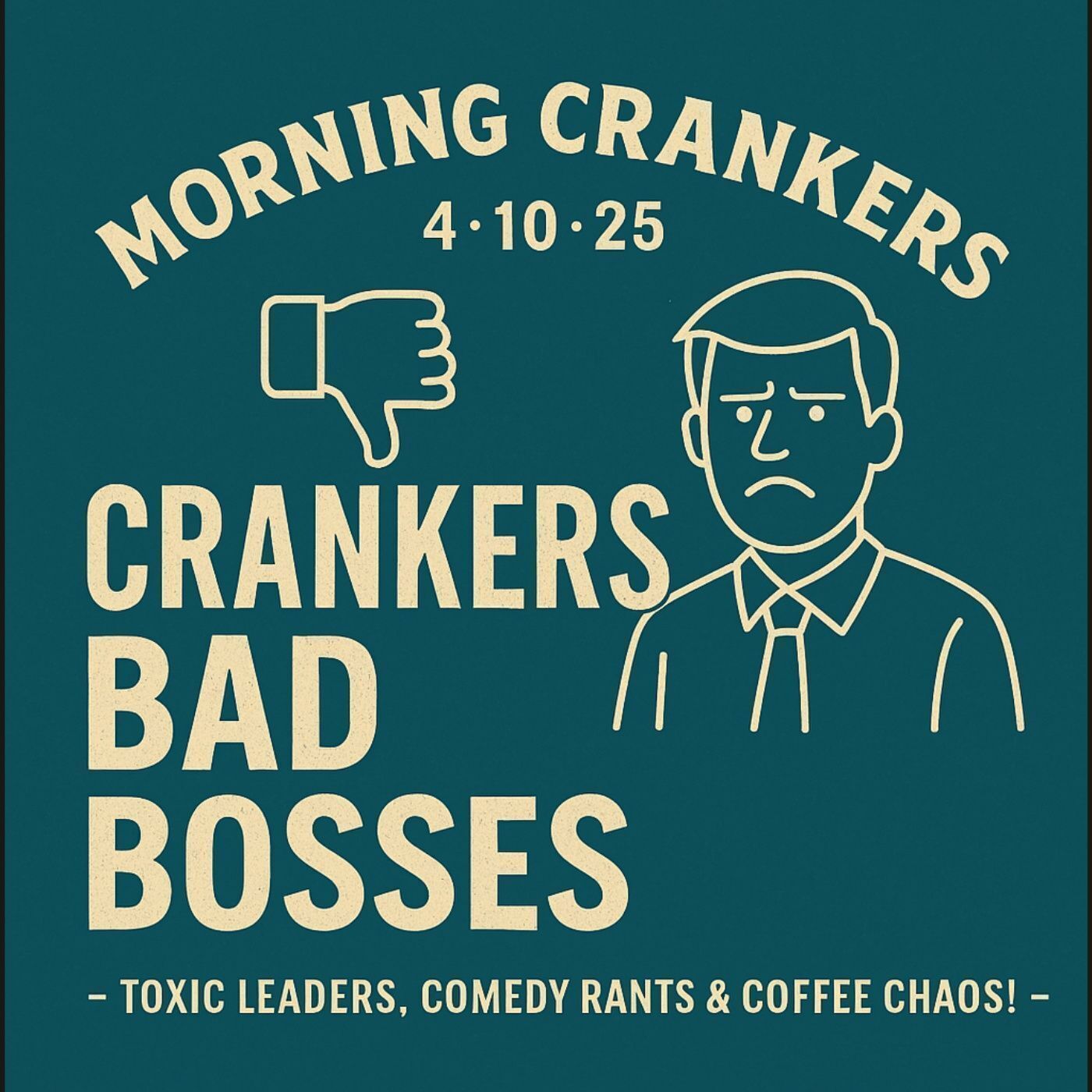 "Crankers Bad Bosses – Toxic Leaders, Comedy Rants & Coffee Chaos!"